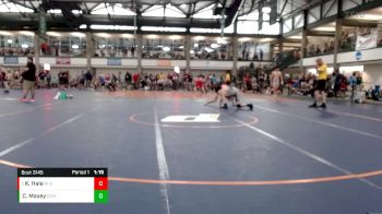 153-161 lbs Quarterfinal - Karson Hale, Metamora High School vs Carson Maxey, GCMS