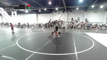 57 lbs Quarterfinal - Benjamin Tolentino, Reign WC vs Benito Lujan, Top Rank Hammers
