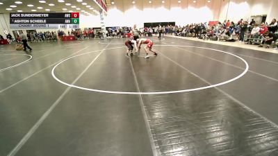 138 lbs Champ. Rd Of 16 - Ashton Scheele, Askren Wrestling Academy vs Jack Sundermeyer, Antigo Wrestling Club