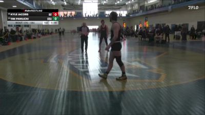 184 lbs Cons. Round 1 - Tim Pawlicki, Centenary vs Kyle Jacobs, RIT