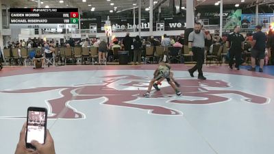 49 lbs Rr Rnd 1 - Caiden Morris, Revival Aqua - EL vs Michael Riservato, VHW - EL