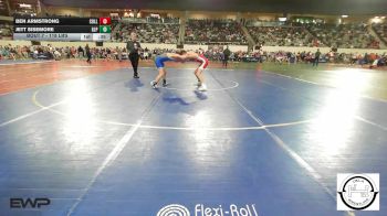 118 lbs Consi Of 8 #2 - Ben Armstrong, Collinsville Junior High vs Jett Sisemore, Glenpool JH