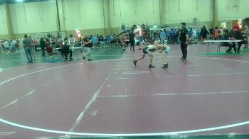 87 lbs Rr Rnd 1 - Robert Frijouf, Tampa Bay Tigers Wrestling vs Brady Sher, Florida Scorpions