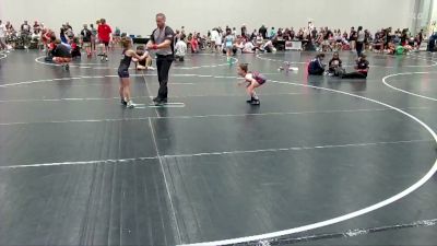 57 lbs Round 3 (10 Team) - Makayela Sawyer, Backyard Brawlers vs Penelope Flores, The Factory