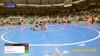 85 lbs Round Of 32 - Viliami Nau Rarick, Westlake vs Kannin Keefhaver, Victory