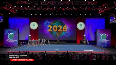 Cheer Athletics - Lexington - War Cats [2026 L6 Senior XSmall Coed Semis] 2026 The Cheerleading Worlds