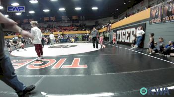 43 lbs Consi Of 4 - Jo Thigpen, Choctaw Ironman Youth Wrestling vs Nolan Ingram, Newcastle Youth Wrestling