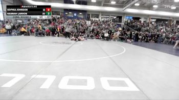 135 lbs Cons. Round 6 - Hannah Larson, Riverton vs Sophia Johnson, Orem