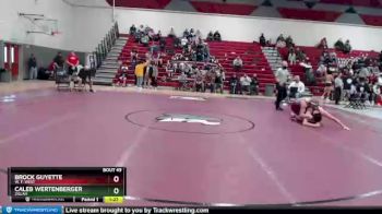 195 lbs Quarterfinal - Brock Guyette, W. F. West vs Caleb Wertenberger, Zillah