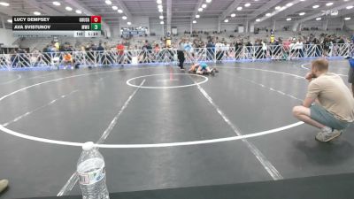 107 lbs Rr Rnd 3 - Lucy Dempsey, Ground Up USA Divas - HSG vs Ava Svistunov, MetroWest United Teal - HSG
