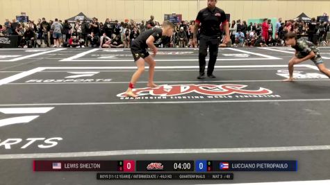 Lewis Shelton vs Lucciano Pietropaulo 2025 ADCC Orlando Open/Youth Trials