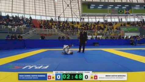 BRENO SANTOS BARAUNA vs ISAAC GABRIEL SANTOS BARBOSA 2026 FPJJ Circuito Paulista GI Etapa 3