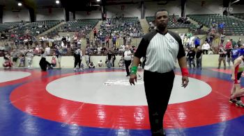 55 lbs 3rd Place - Zane Bedingfield, Backyard Brawlers Wrestling Club vs Rhett Clanton, The Storm Wrestling Center