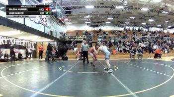 144 lbs Quarterfinal - Luke Dirker, Hudson vs Mason Hummel, Canton McKinley