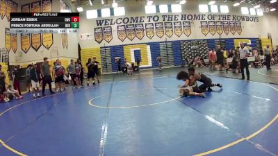 150 lbs Round 1 (8 Team) - Jordan Essix, Claw WC vs Prince Fortuna Abdullah, Buchholz