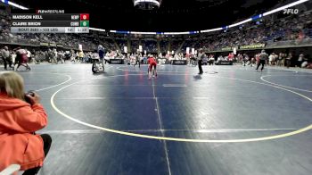 103 lbs Consy 2 - Madison Kell, Newport vs Claire Brion, Cumberland Valley