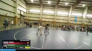 106 lbs 1st Place Match - Max Francisco, Alaska vs Daniel Green, Montana