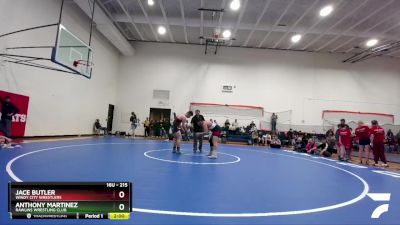 215 lbs Round 1 - Jace Butler, Windy City Wrestlers vs Anthony Martinez, Rawlins Wrestling Club