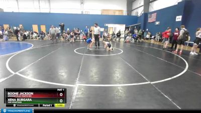 56-59 lbs Round 3 - Ryan Grant, Treasure Valley Wrestling Club vs Alexys Herndon, Hawk Wrestling Club