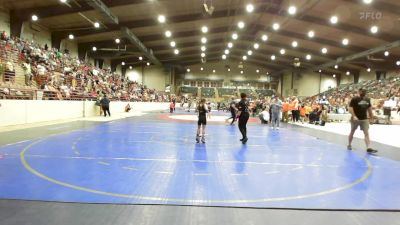 60-65 lbs Semifinal - Jordyn Sang, Bison Takedown Wrestling Club vs Kinsley Jones, South Georgia Takedown Club