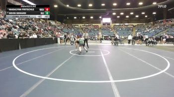 135 lbs Cons. Round 2 - Devin Seward, Basehor-Linwood HS vs Madalynn Fritschle, Wichita-Bishop Carroll Hs