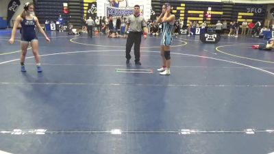 118 lbs Consy 4 - Kendra Lewandowski, Burrell vs Raya Sentipal, Burgettstown