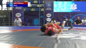 70 kg Qualif. - Artavazd Harutyunyan, Armenia vs Kairi Ito, Japan