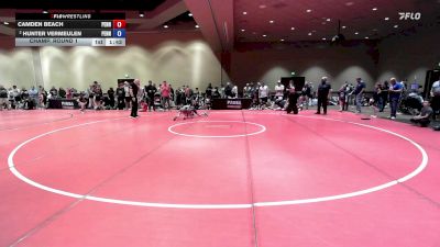 67 lbs Champ. Round 1 - Camden Beach, Pennsylvania vs Hunter Vermeulen, Pennsylvania