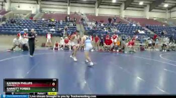 175 lbs Round 1 (8 Team) - Kameron Phillips, Temecula vs Garrett Forbes, Oregon2