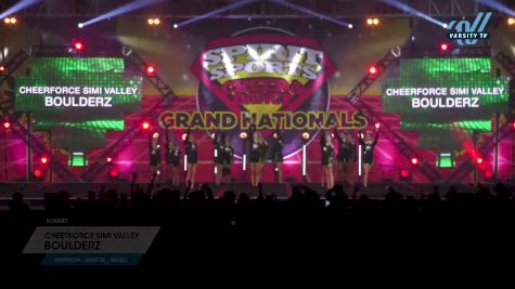 CheerForce Simi Valley - Boulderz [2023 L1 Junior - Small] 2023 Spirit Sports Palm Springs Grand Nationals