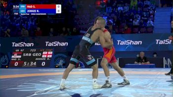 67 kg 1/4 Final - Sebastian Nad, Serbia vs Ramaz Zoidze, Georgia