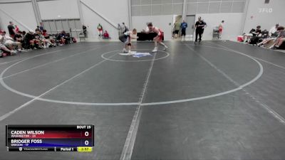 175 lbs 4th Wrestleback (16 Team) - Caden Wilson, Washington vs Bridger Foss, Oregon