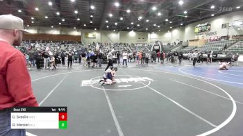 61 lbs Quarterfinal - Clayne Svedin, Eastern Oregon Elite vs Raymond Menzel, Fallon Outlaws WC