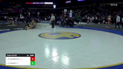 144 lbs Consi Of 8 #2 - Dylan Guillermo, Palm Desert vs Jagger French, Del Oro
