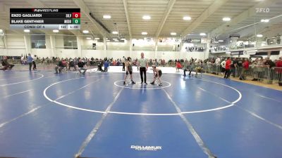 108 lbs Consi Of 4 - Blake Genthner, Medomak vs Enzo Gagliardi, Silverback WC