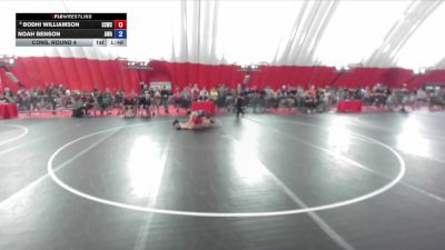 157 lbs Cons. Round 4 - Bodhi Williamson, Sussex Sabercats Wrestling Club vs Noah Benson, Askren Wrestling Academy