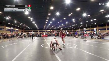 141 lbs C Of 8 #1 - Tyler Wells, Oklahoma vs Jacob Brenneman, Edinboro