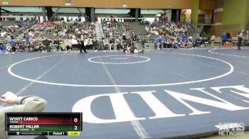 144 lbs Quarterfinals (8 Team) - Robert Miller, BROKEN ARROW vs Wyatt Carico, YUKON