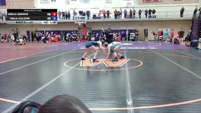 131 lbs Quarterfinal - Emilia Ensrud, Unattached vs Delia Gulzow, Eastern Oregon University