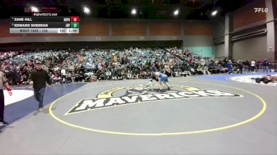 144 lbs Semifinal - Edward Sheeran, Pitman vs Zane Hill, Grants Pass