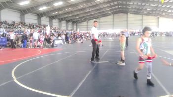 69 lbs Quarterfinal - Cree Garza, Inland Northwest Training Center vs Axle Sutfin, Top Rank