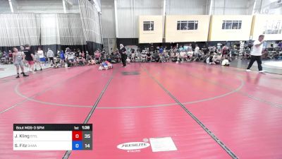 95 lbs Rr Rnd 3 - Jasper Kling, Steller Trained Maul vs Shay Fitz, South Hills Wrestling Academy