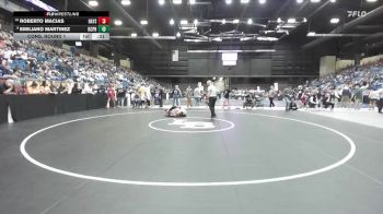 150 lbs Cons. Round 1 - Roberto Macias, Hays vs Emiliano Martinez, Kansas City - Piper HS