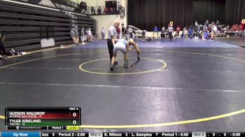 132 lbs Round 1 (8 Team) - Tyler Kirkland, Chelsea vs Hudson Waldrop, McAdory High School