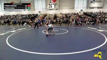 145 lbs Champ. Round 1 - Brian Cservak, Club Not Listed vs Kolya Krisa, Journeymen Wrestling Club