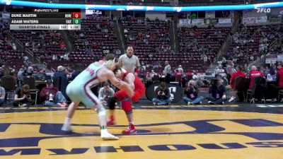 189 lbs Quarterfinal - Duke Martin, Honesdale vs Adam Waters, Faith Christian
