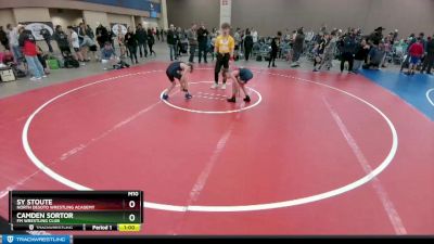 77 lbs Champ. Round 1 - Camden Sortor, FM Wrestling Club vs Sy Stoute, North DeSoto Wrestling Academy