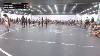 67 lbs Round 4 (8 Team) - Zayne Wieneke, Freedom Elite vs Lucas Ducos, Florida Rage