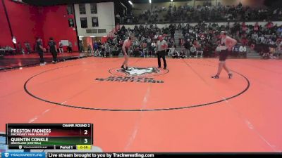 190 lbs Champ. Round 2 - Jimmy Mastny, Woodstock (MARIAN) vs Ayden Goodwin, Machesney Park (HARLEM)