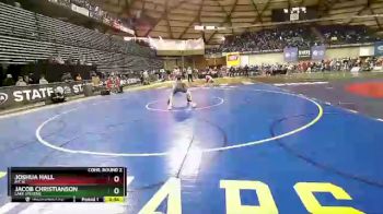 4A 106 lbs Cons. Round 2 - Jacob Christianson, Lake Stevens vs Joshua Hall, Mt. Si